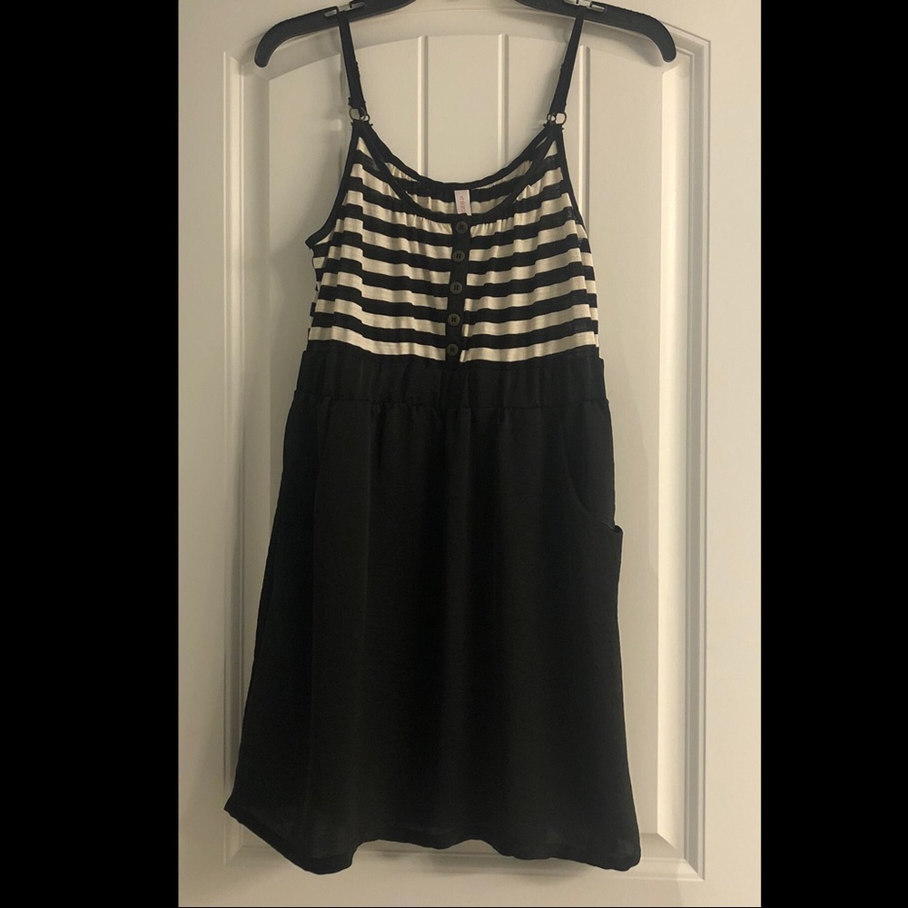Black and White Summer Dress
